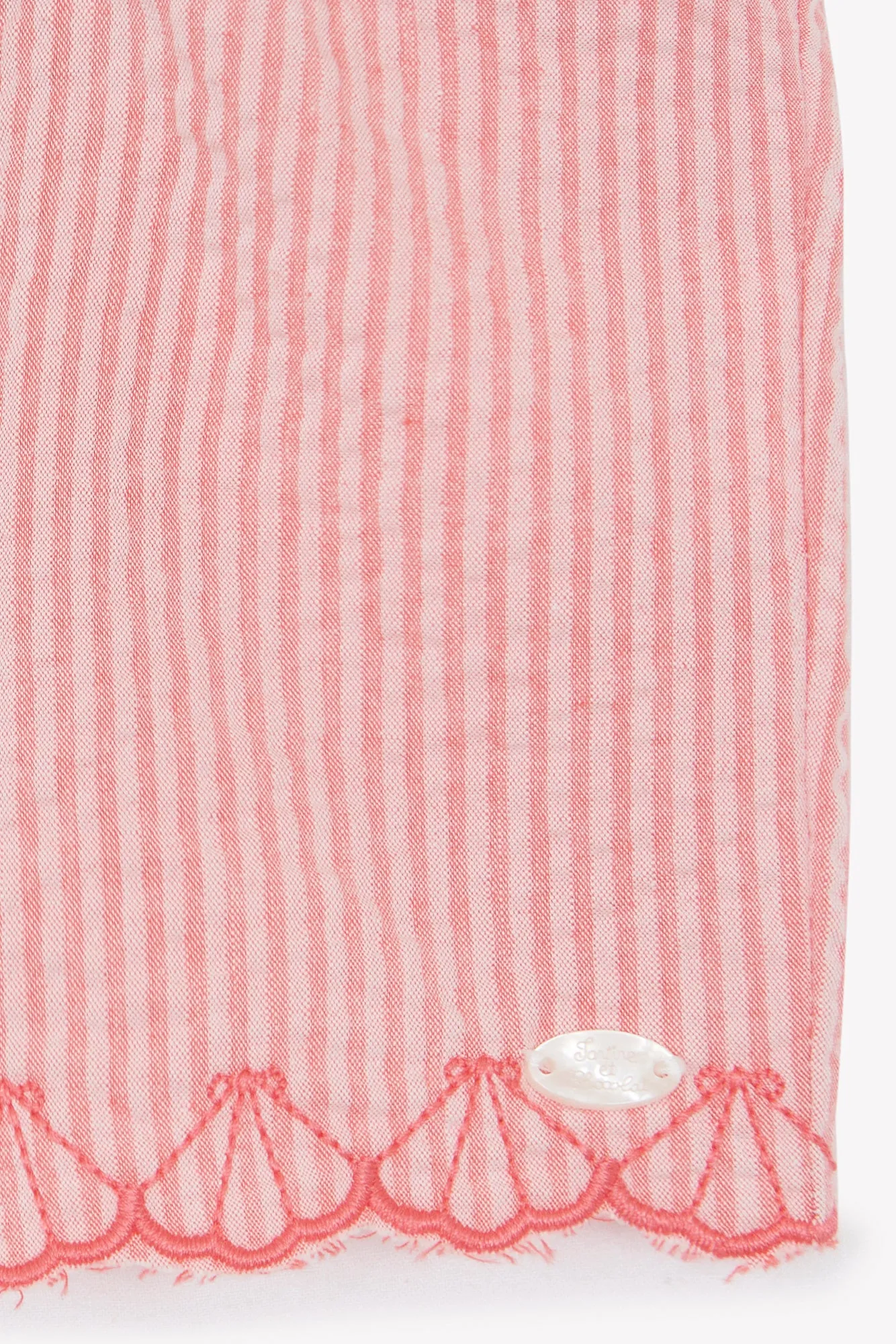 Tartine Et Chocolat Jungen Mädchen BABY TRESOR D'ETE SHORT 14 - Koralle