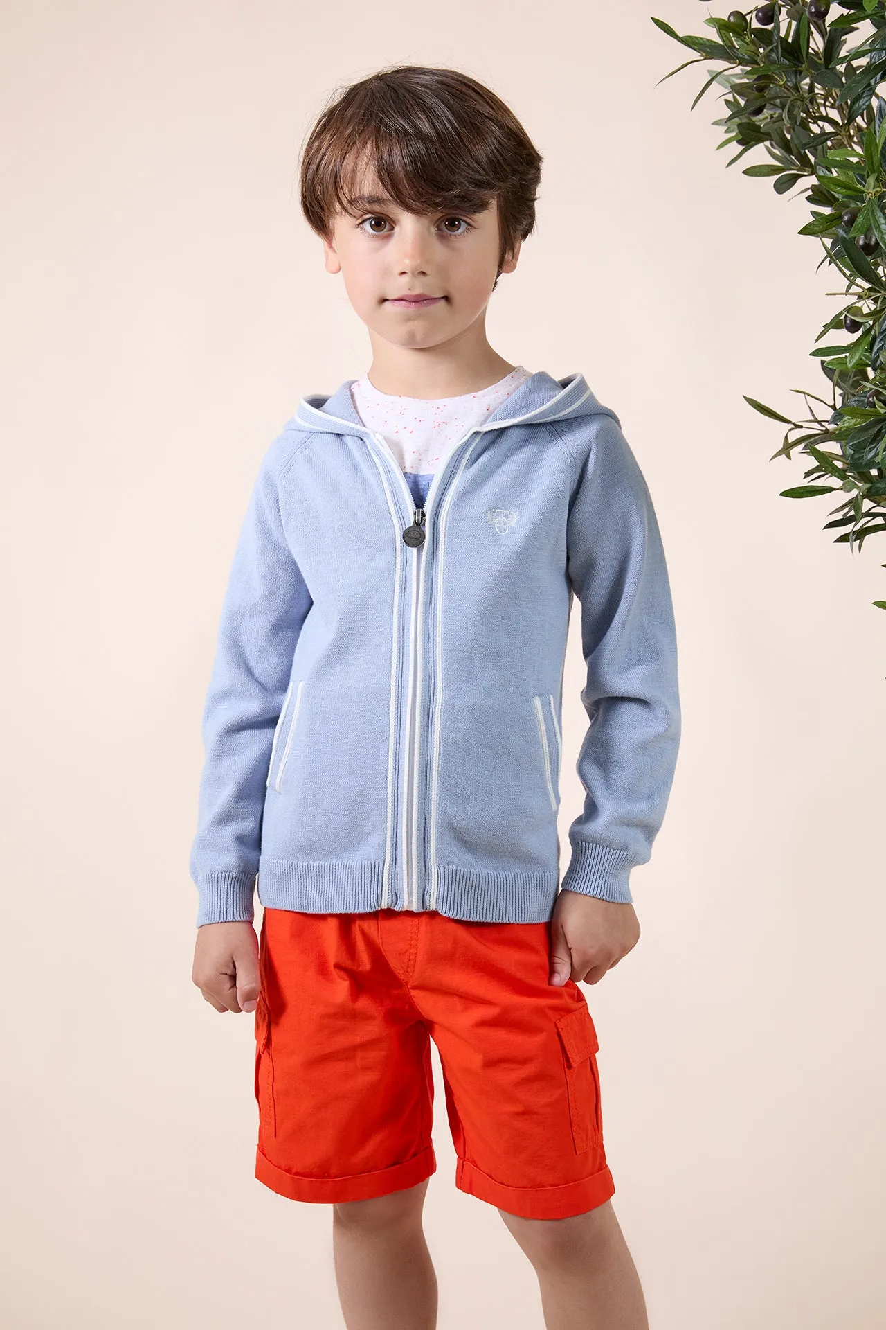 Tartine Et Chocolat Jungen Mädchen CITY AVENTURE SHORT7BIS - Würziges Orange