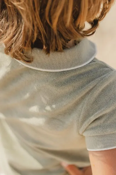 Tartine Et Chocolat Jungen Mädchen EXPLORATEUR EN HERBE POLO1BIS - Farn