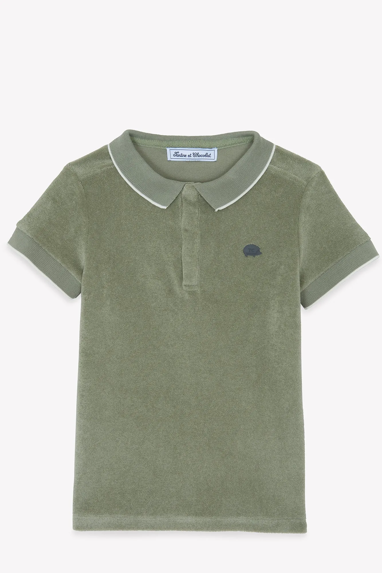 Tartine Et Chocolat Jungen Mädchen EXPLORATEUR EN HERBE POLO1BIS - Farn
