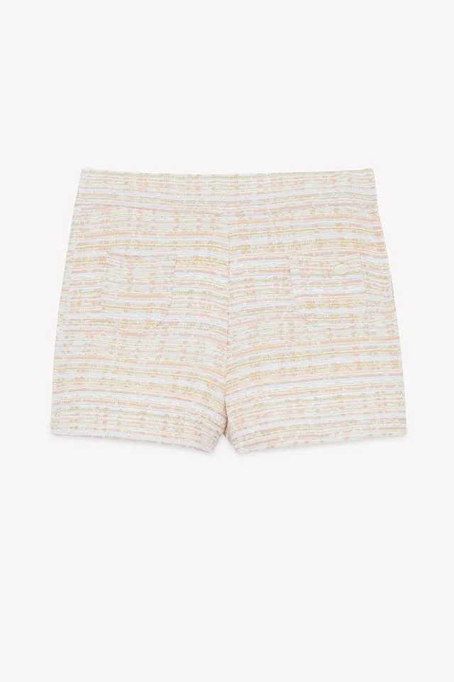 Tartine Et Chocolat Jungen Mädchen SOMMERGARTEN KURZE HOSE F - Perlmut