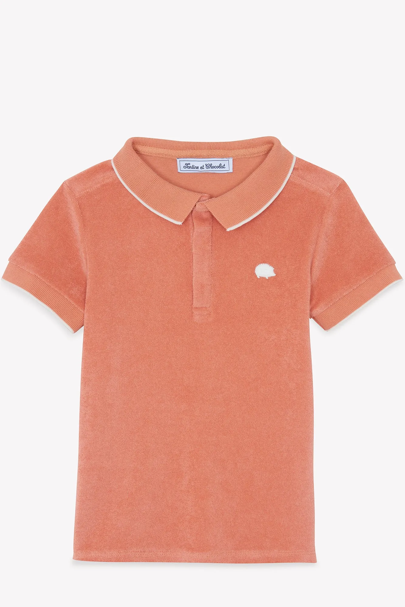 Tartine Et Chocolat Jungen Mädchen PETIT COWBOY POLO1BIS - Orange