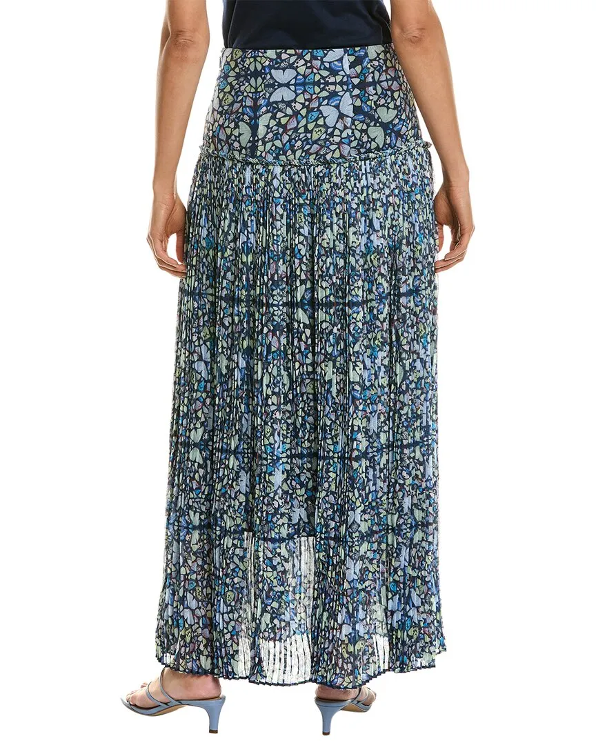 Ted Baker Rüschen-Pailletten Maxi-Rock