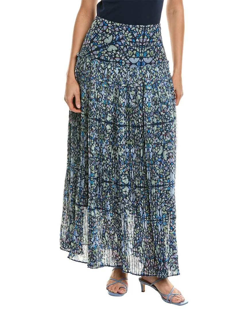 Ted Baker Rüschen-Pailletten Maxi-Rock