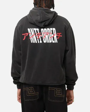 The Anti Order Junya Boxy Hoodie Vintage Black