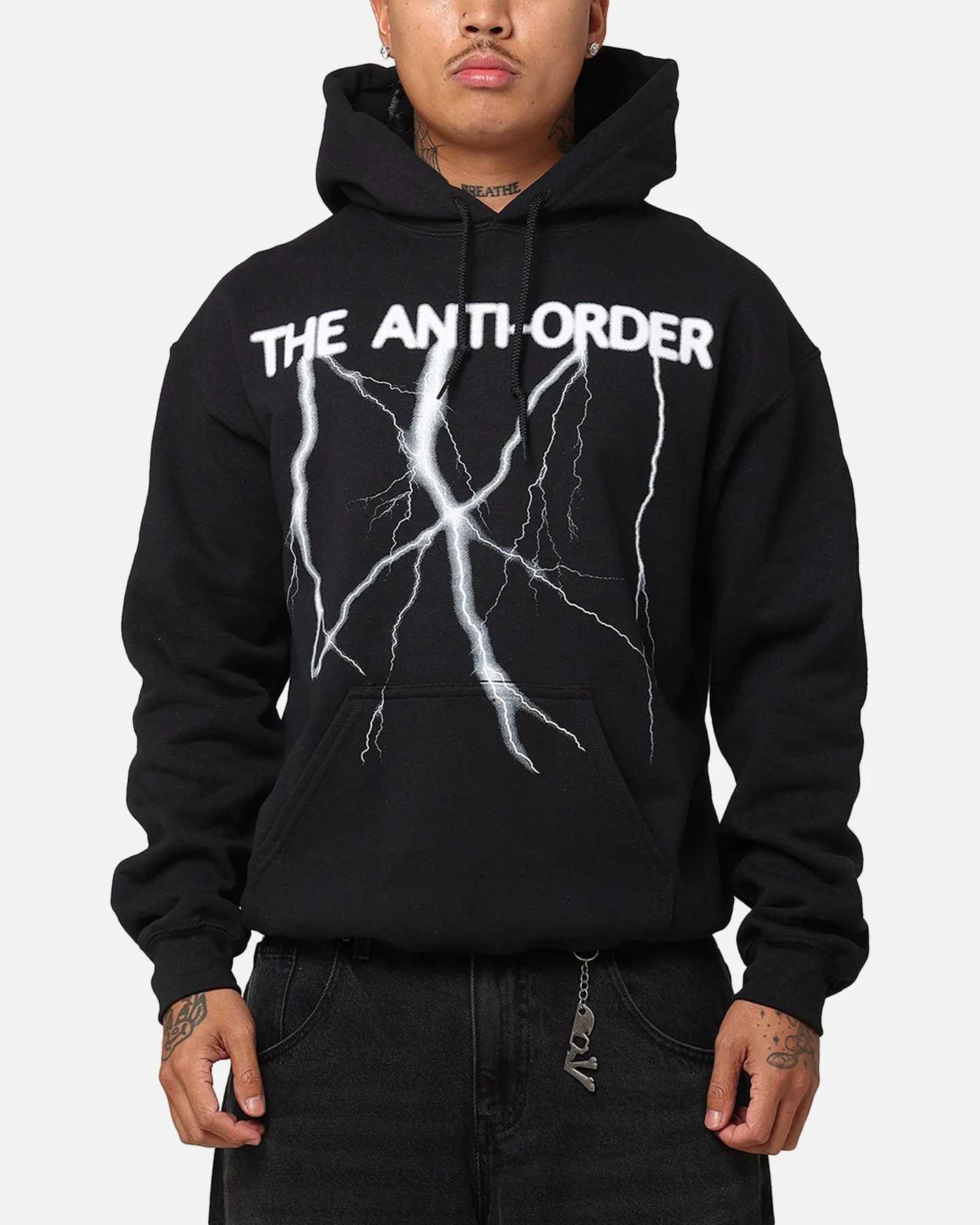 Die Anti-Order-Voltage-Hoodie Schwarz