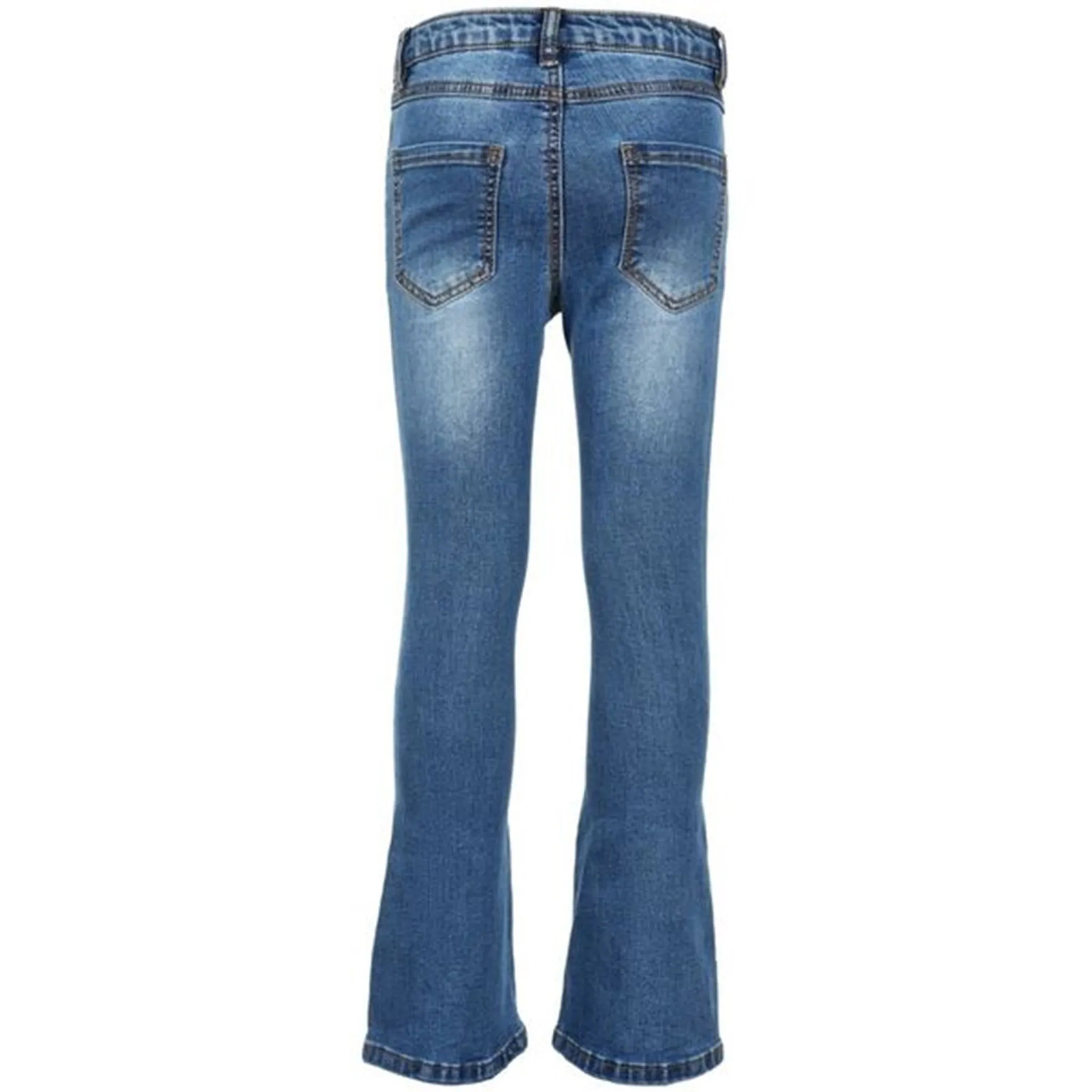 Die neuen ausgestellten Jeans in Blau Denim Babykids_The-New