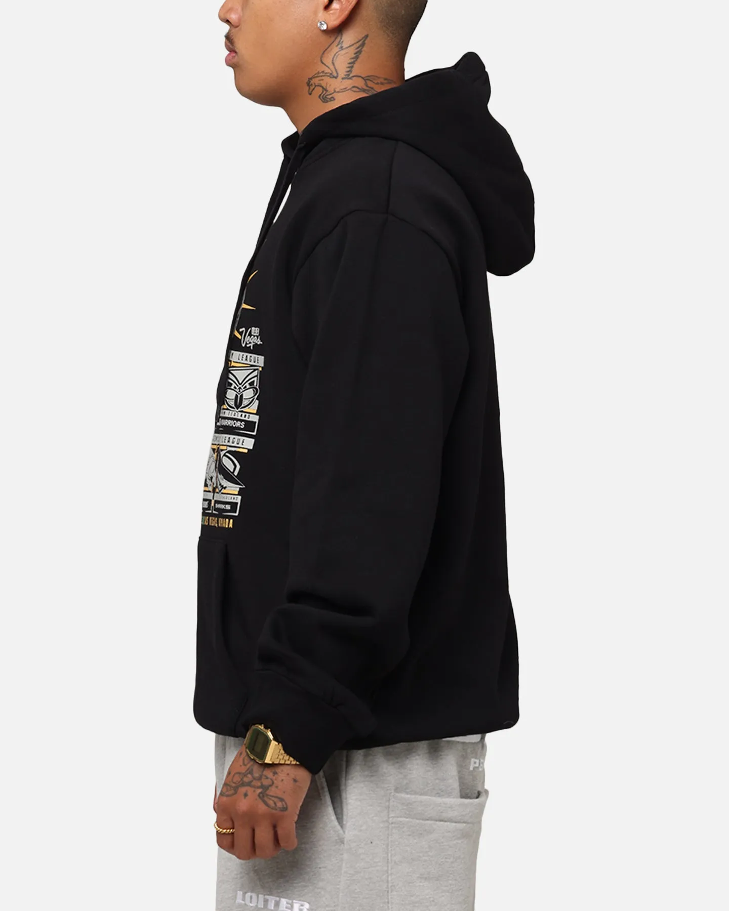 Tidwell NRL 2025 Las Vegas Runde Sign Hoodie Schwarz
