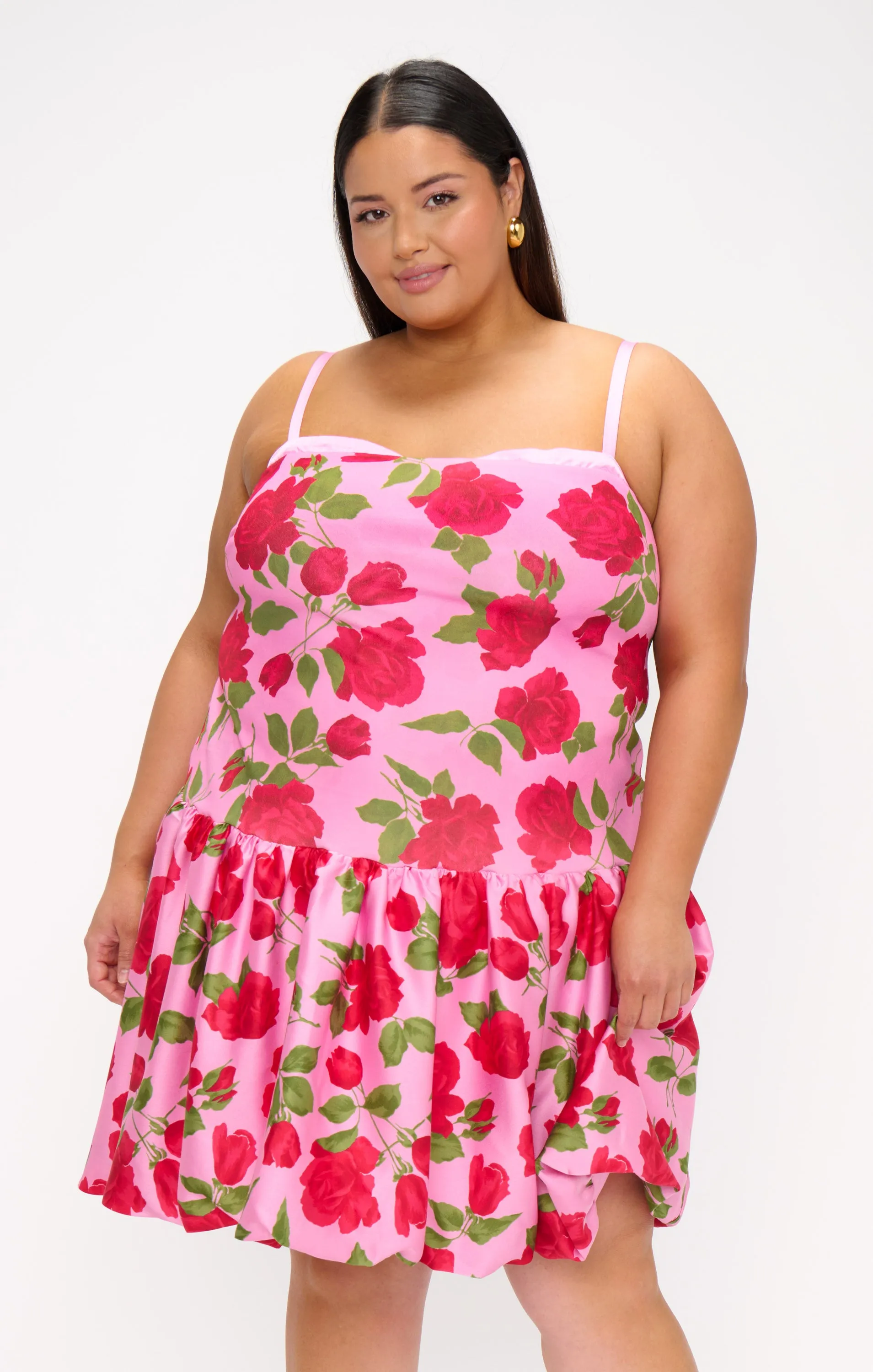 Tiffany Skort Kleid ~ Verführerische Blumenmuster