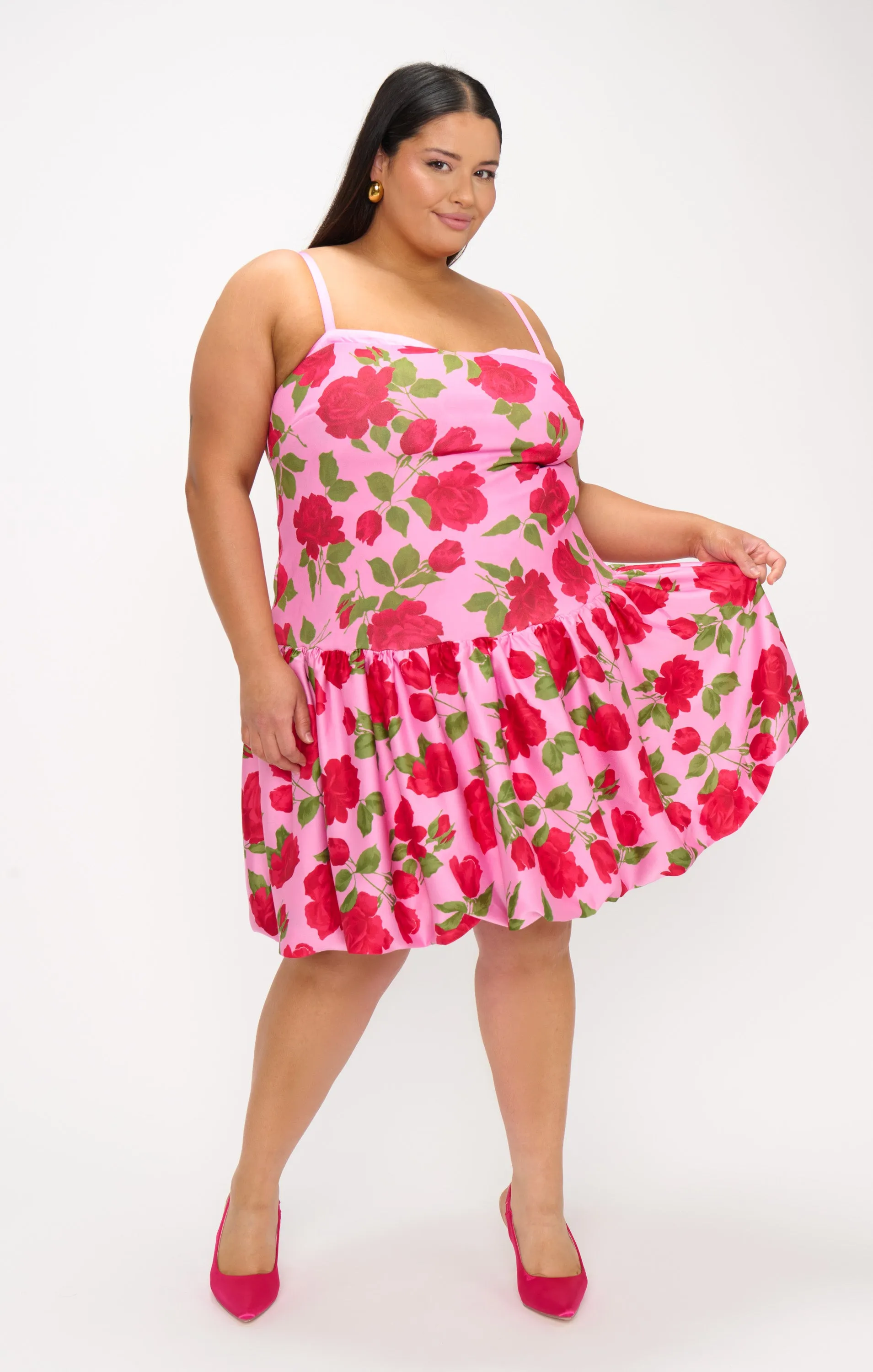 Tiffany Skort Kleid ~ Verführerische Blumenmuster