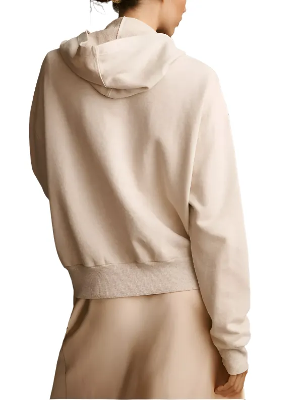 TLA Crop Hoodie Übergröße