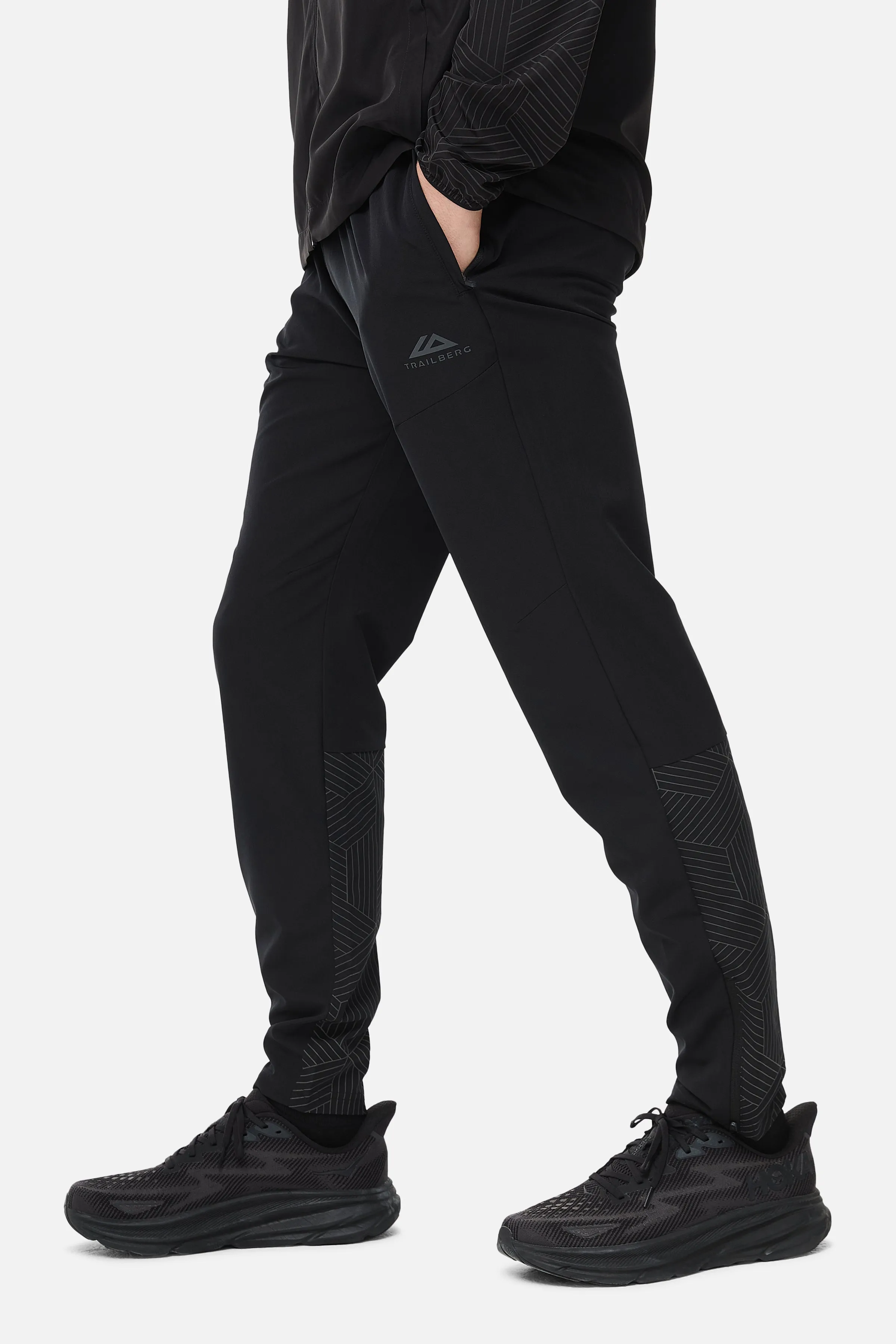 Trailberg Axis Jacquard Hose - Schwarz