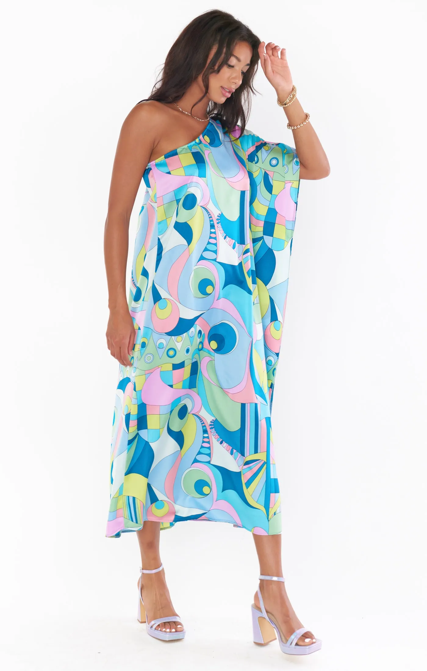 Tropez Maxi ~ Go Go Luxe Satin