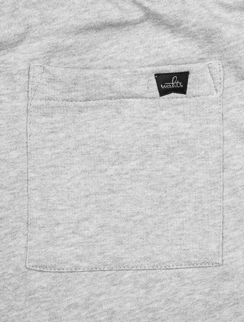 Troy Sweatshorts Hellgrau Melange
