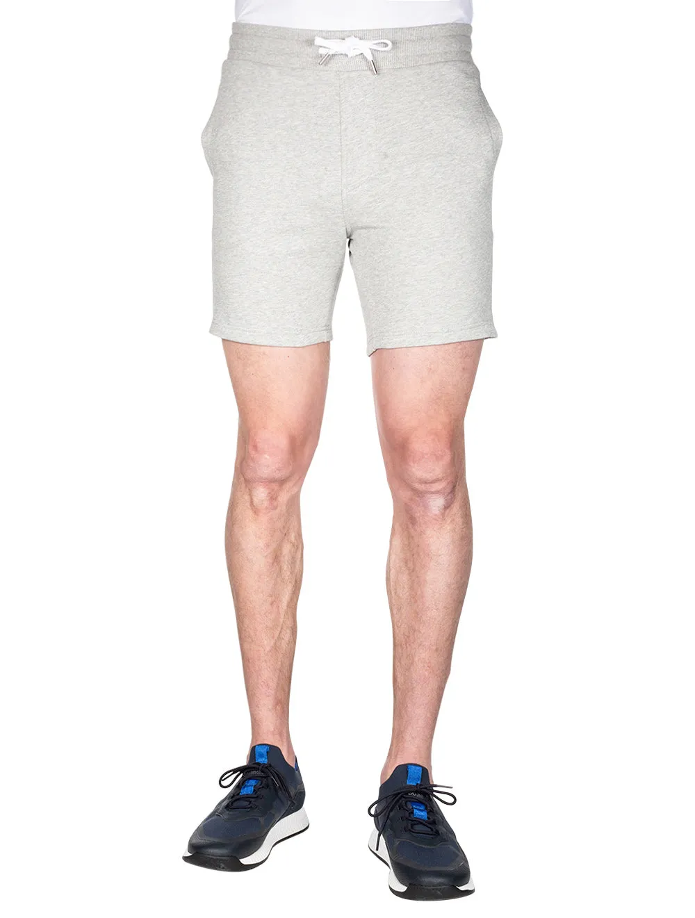 Troy Sweatshorts Hellgrau Melange