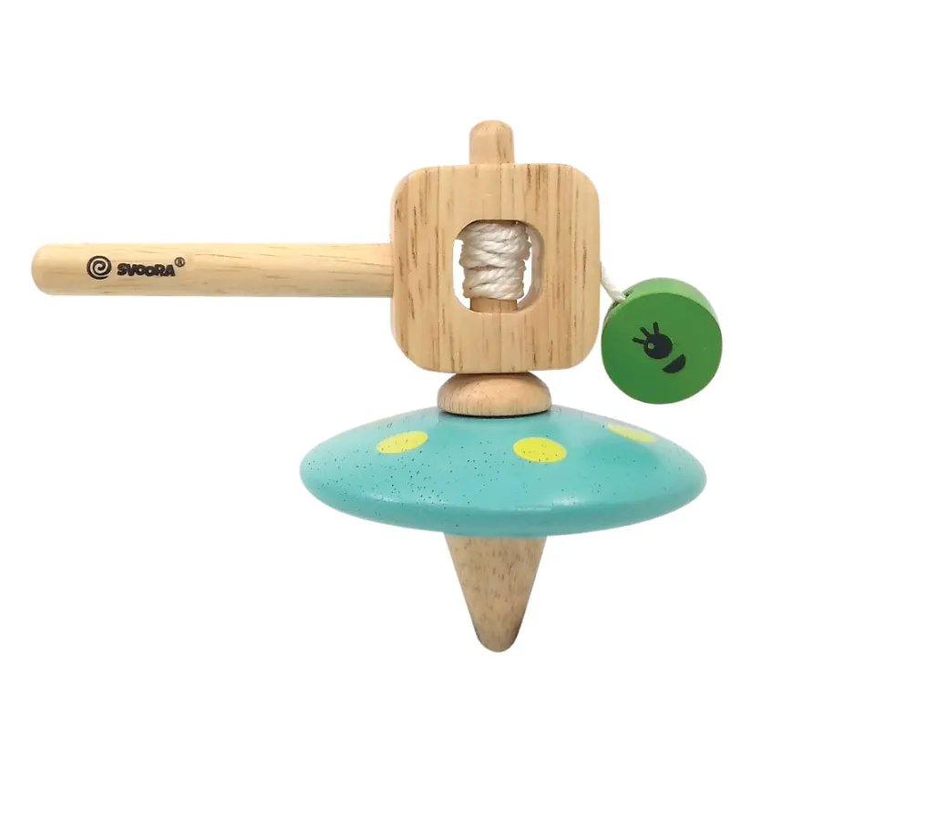 UFO-Kreisel mit Griff