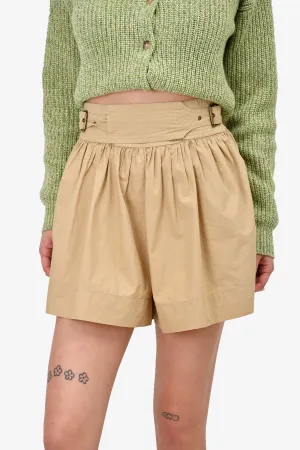 Ulla Johnson Beige High Waisted Shorts Size 2
