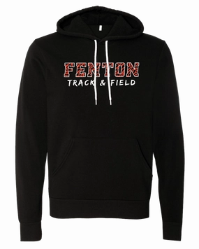 Unisex Sponge Fleece Pullover - Fenton Track & Field Stripes