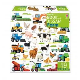 Usborne Buch & Puzzle: Bauernhof