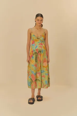 Vestido Longo Amalfi Verde
