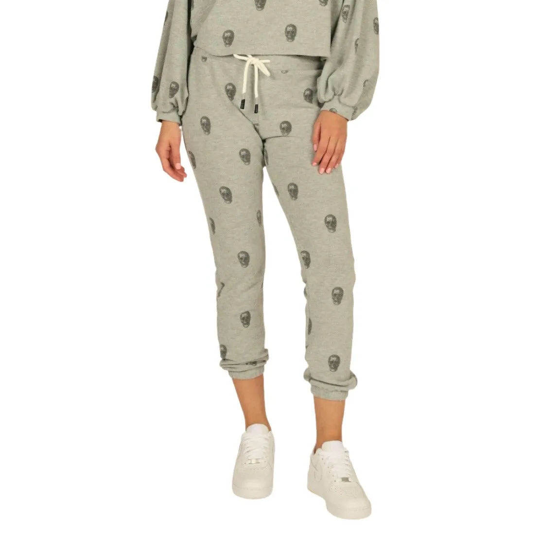Vintage Havanna Totenkopf-Print Hacci Jogger S10915