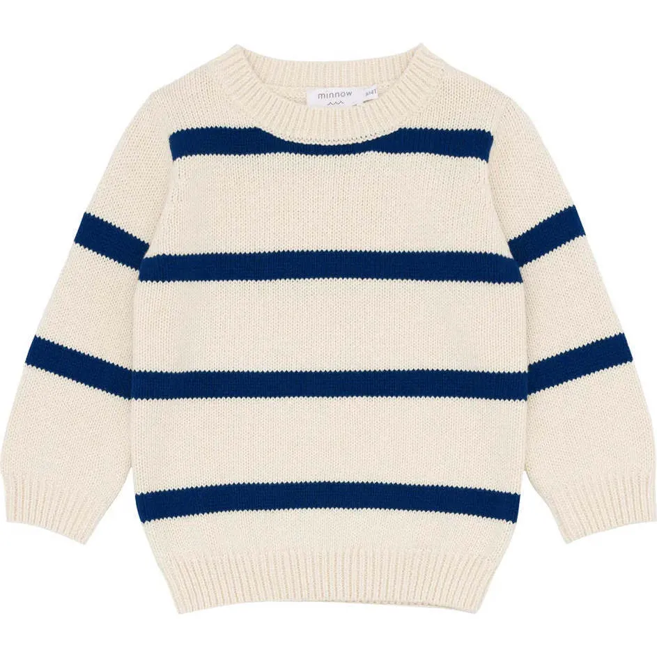 Pullover mit breiten Streifen