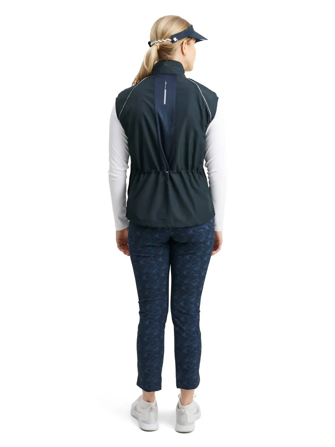 Frauen Ganton Stretch Windweste in Marine