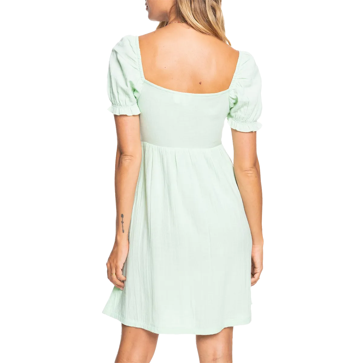 Damen Hello Mini Again Puffärmel-Kleid