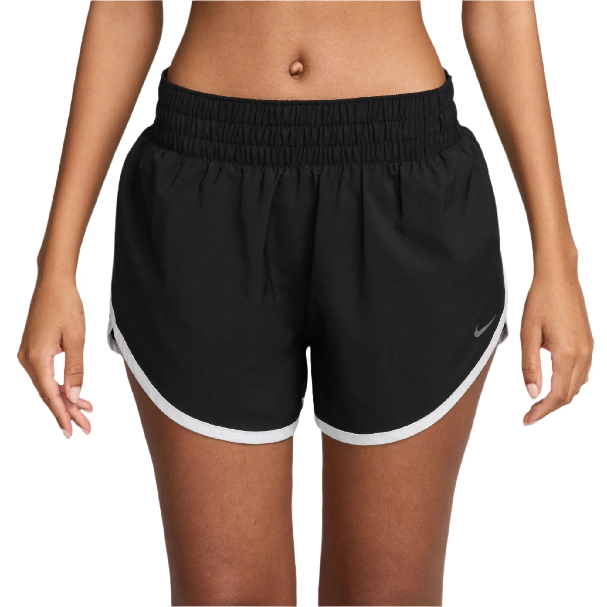 Damen-Shorts mit mittlerer Bundhöhe und 3 Zoll Länge