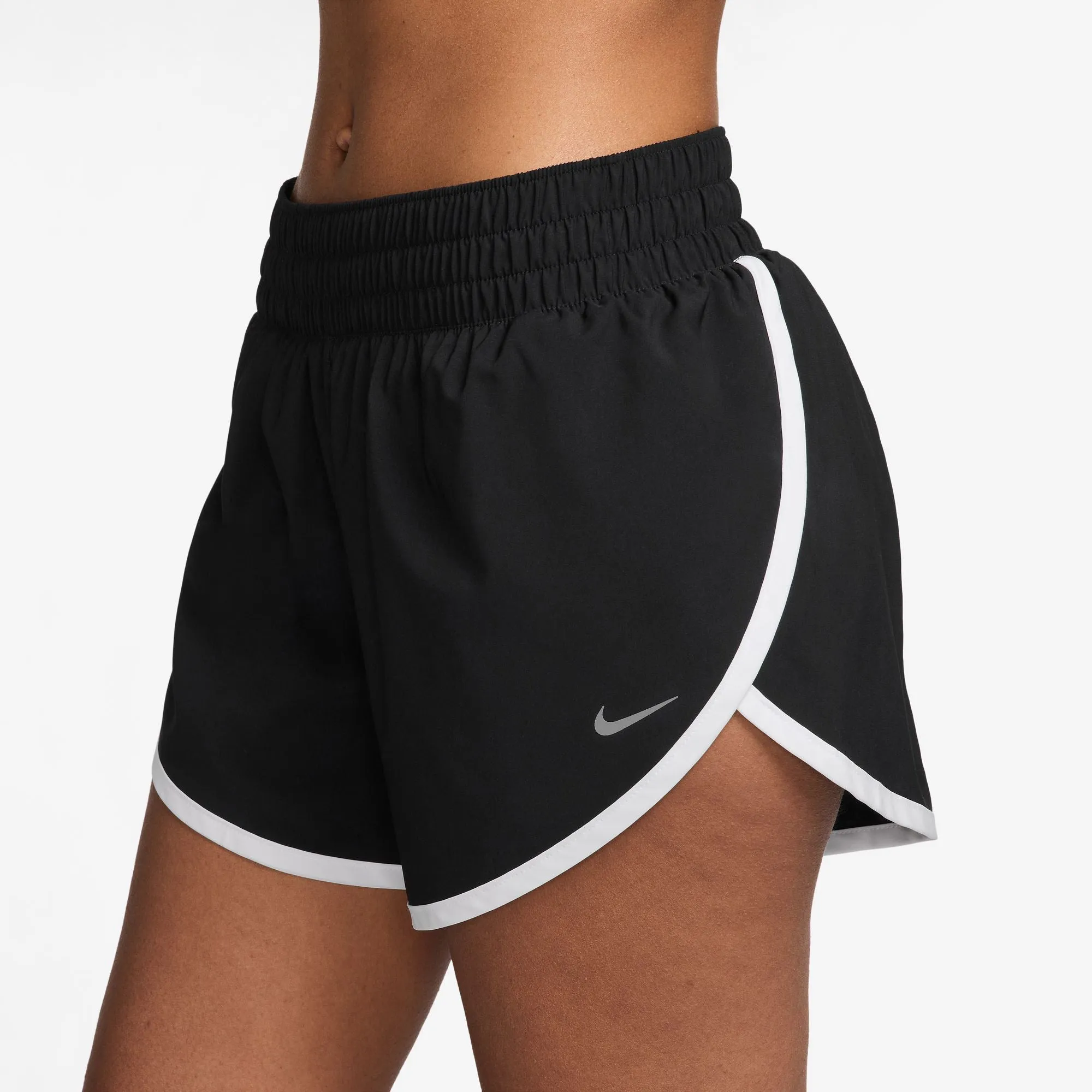 Damen-Shorts mit mittlerer Bundhöhe und 3 Zoll Länge