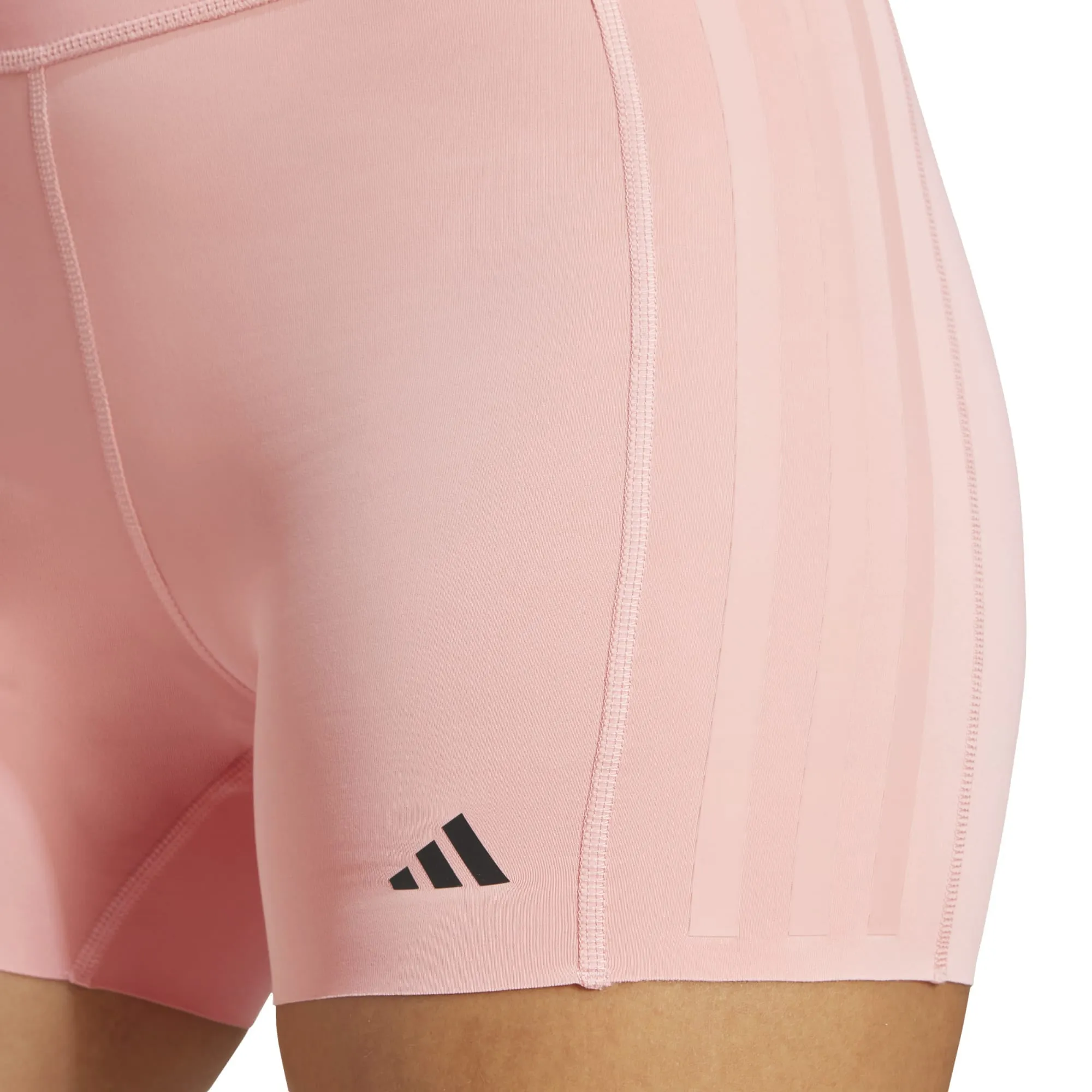 Damen Optime 4 Zoll Raw-Cut-Saum Fahrradshorts