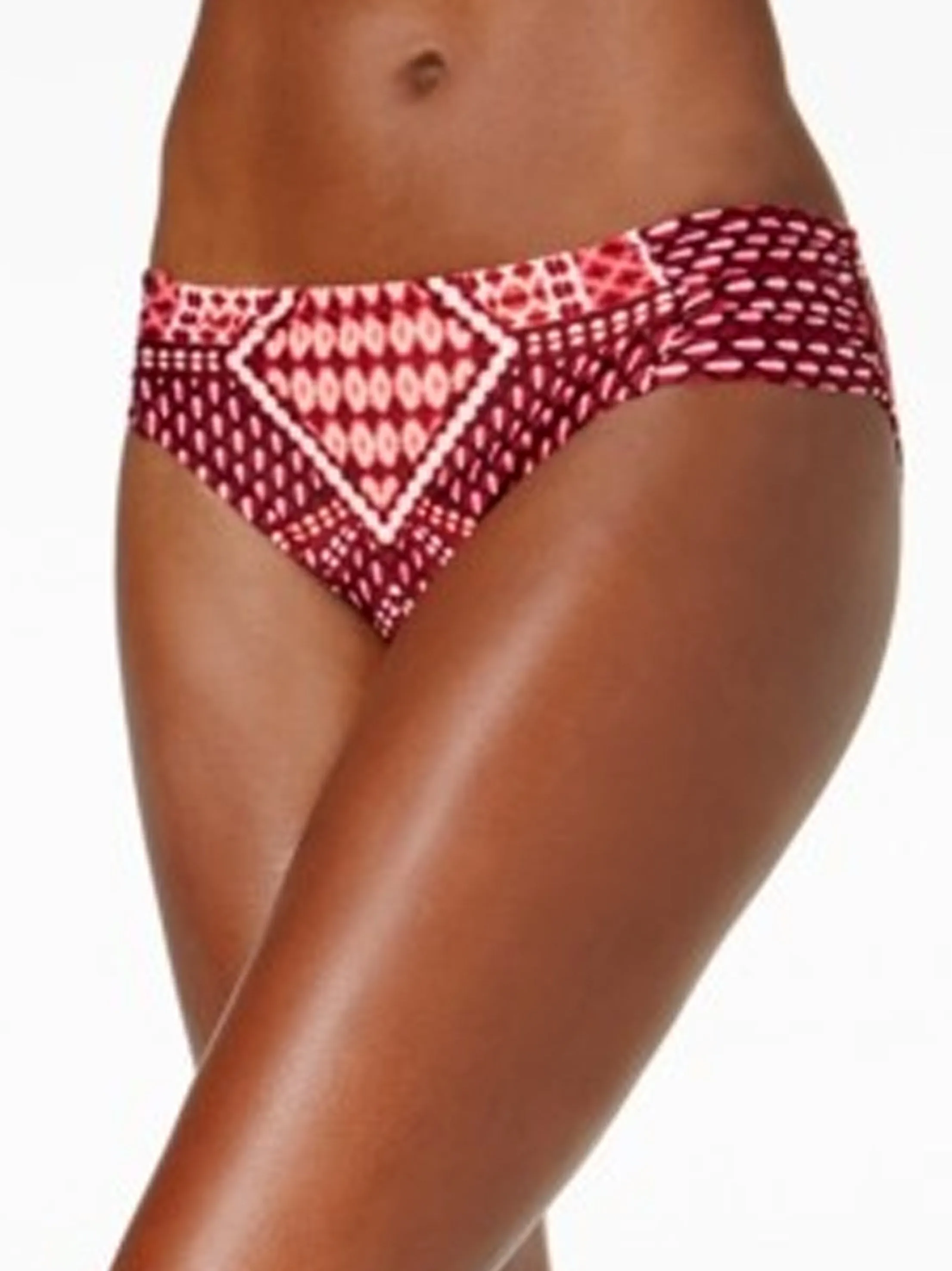 Damen-Bikiniunterteil mit Druck, Mehrfarbig