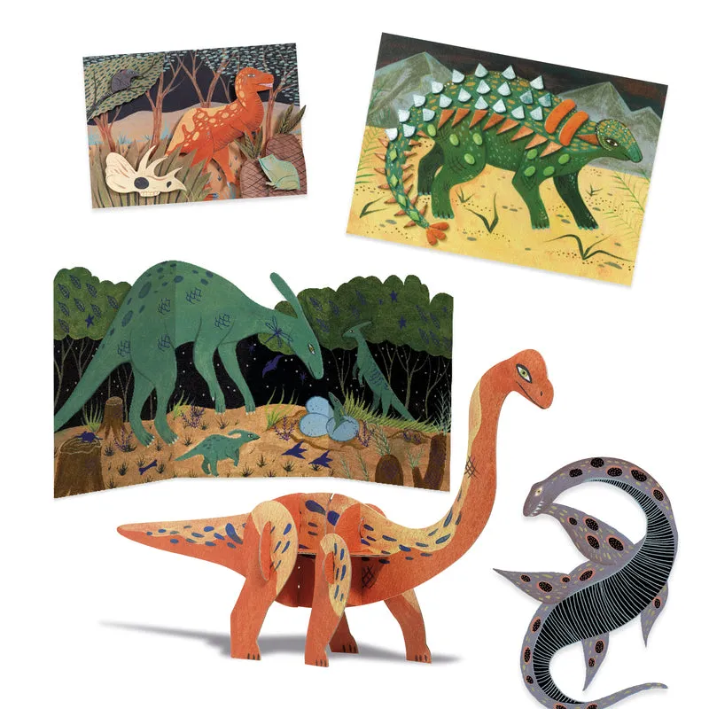 Welt der Dinosaurier Multi-Bastelset