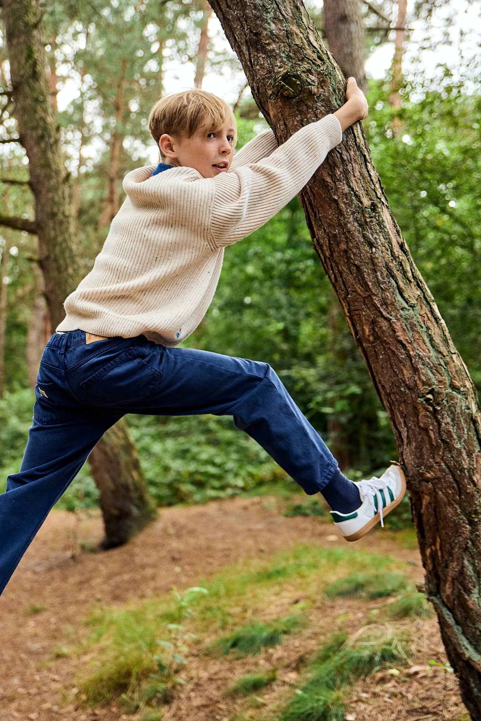 yaro Rundhalsausschnitt Anakao 000904 - natur Ao76 Kleidung Jungen Mädchen