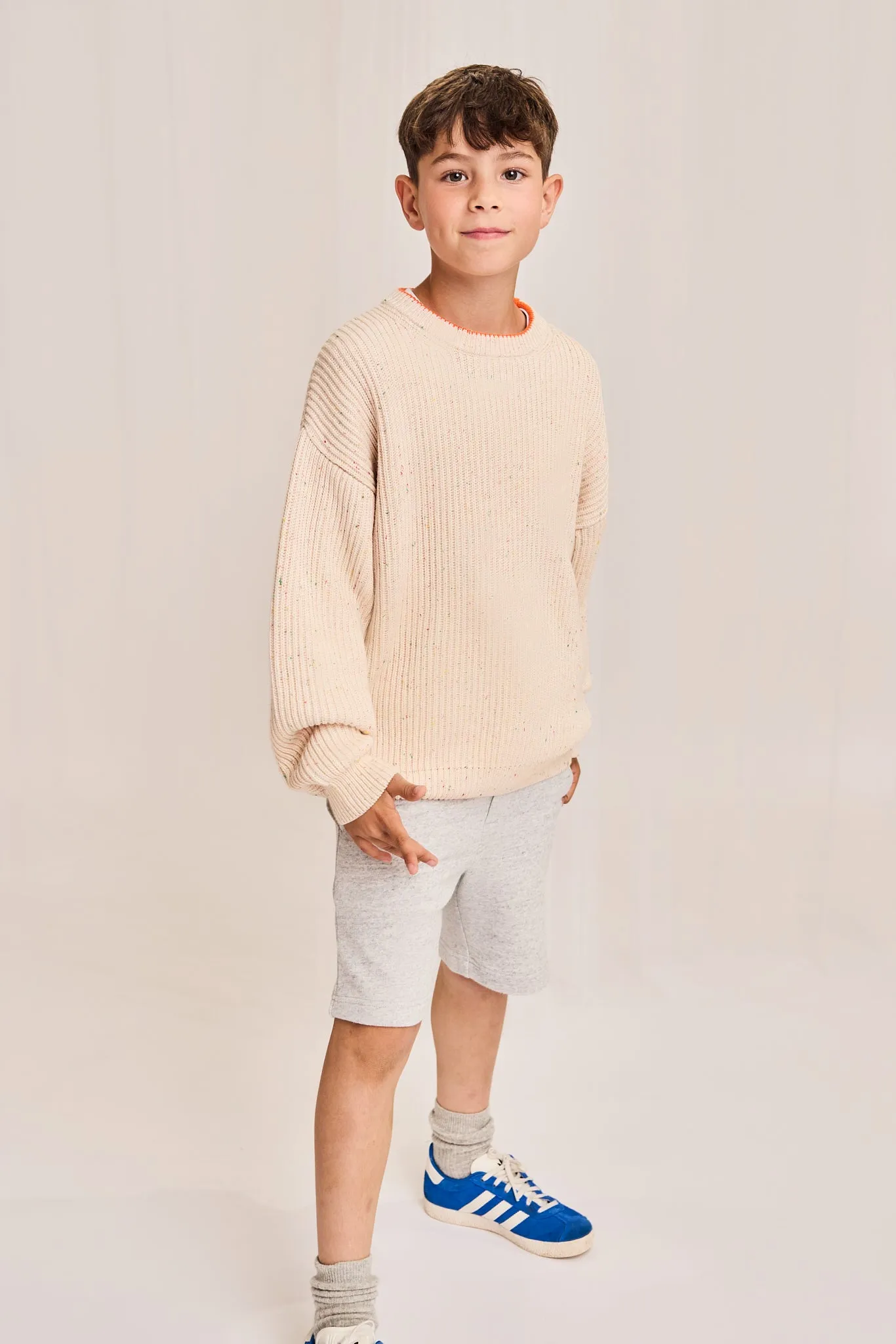 yaro Rundhalsausschnitt Anakao 000904 - natur Ao76 Kleidung Jungen Mädchen