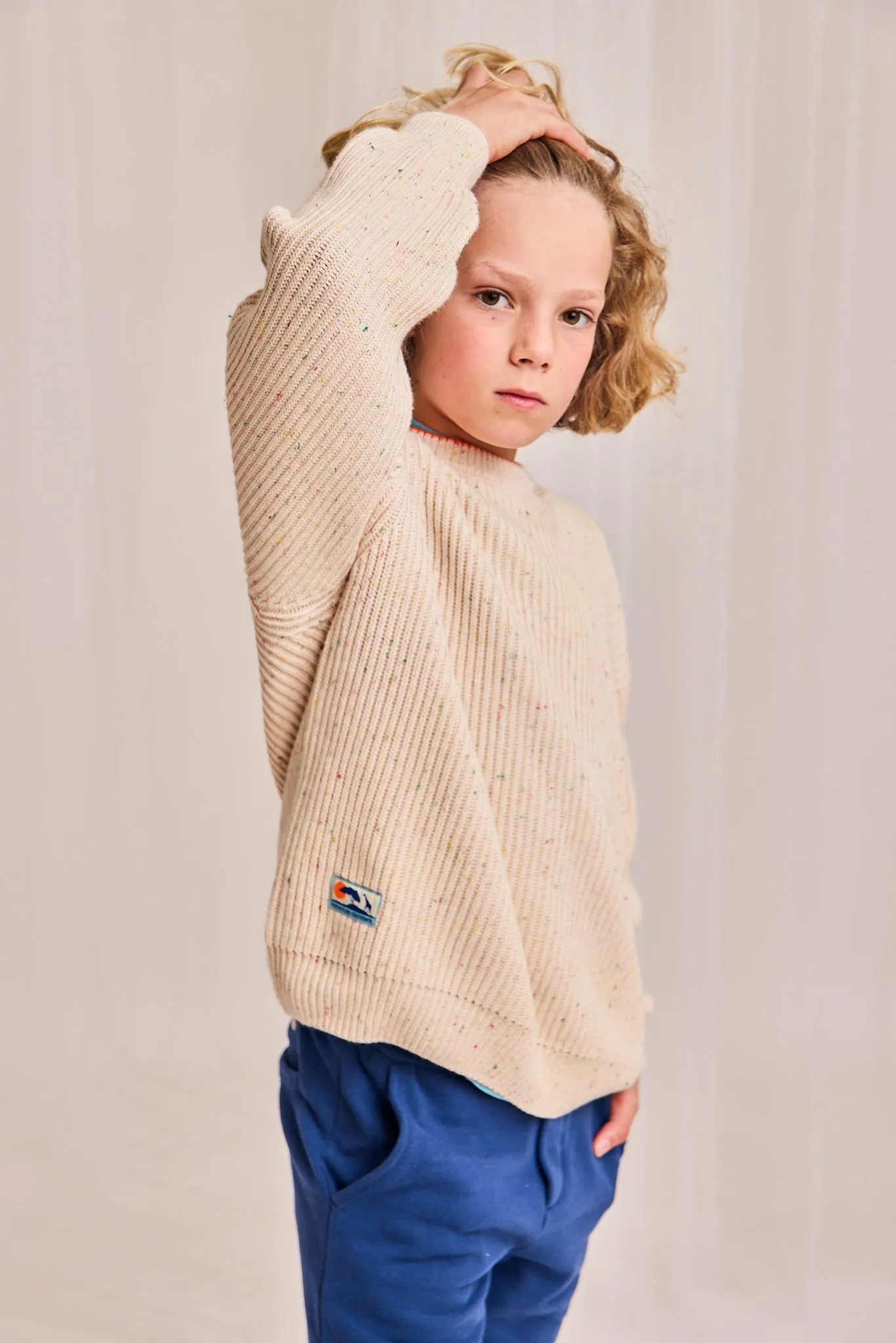 yaro Rundhalsausschnitt Anakao 000904 - natur Ao76 Kleidung Jungen Mädchen