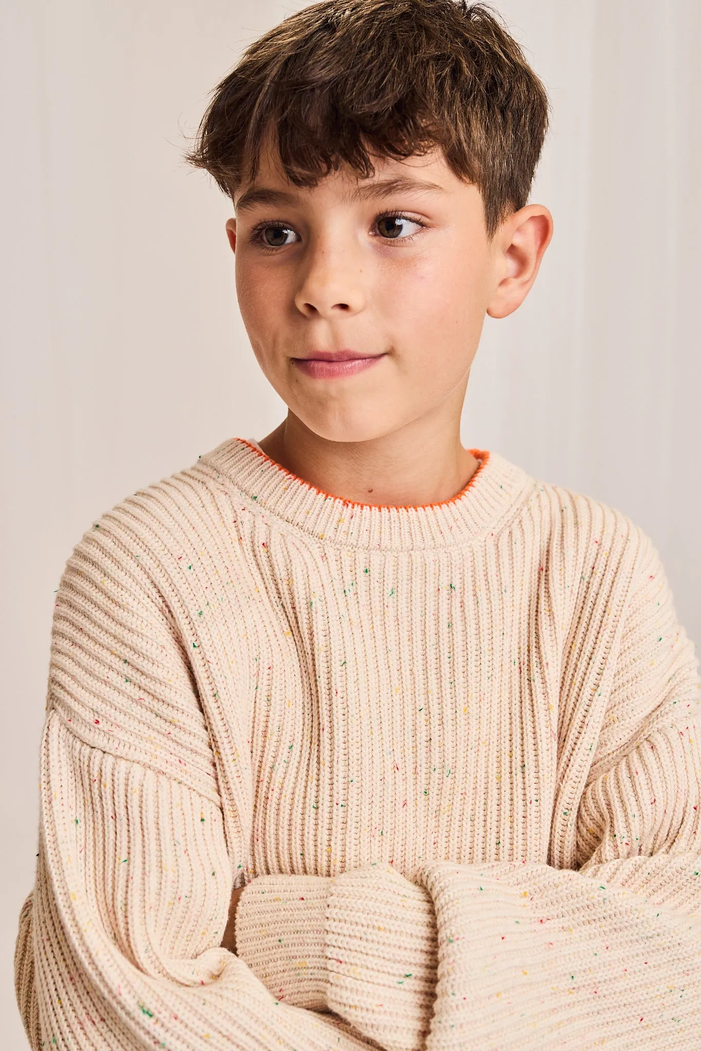 yaro Rundhalsausschnitt Anakao 000904 - natur Ao76 Kleidung Jungen Mädchen