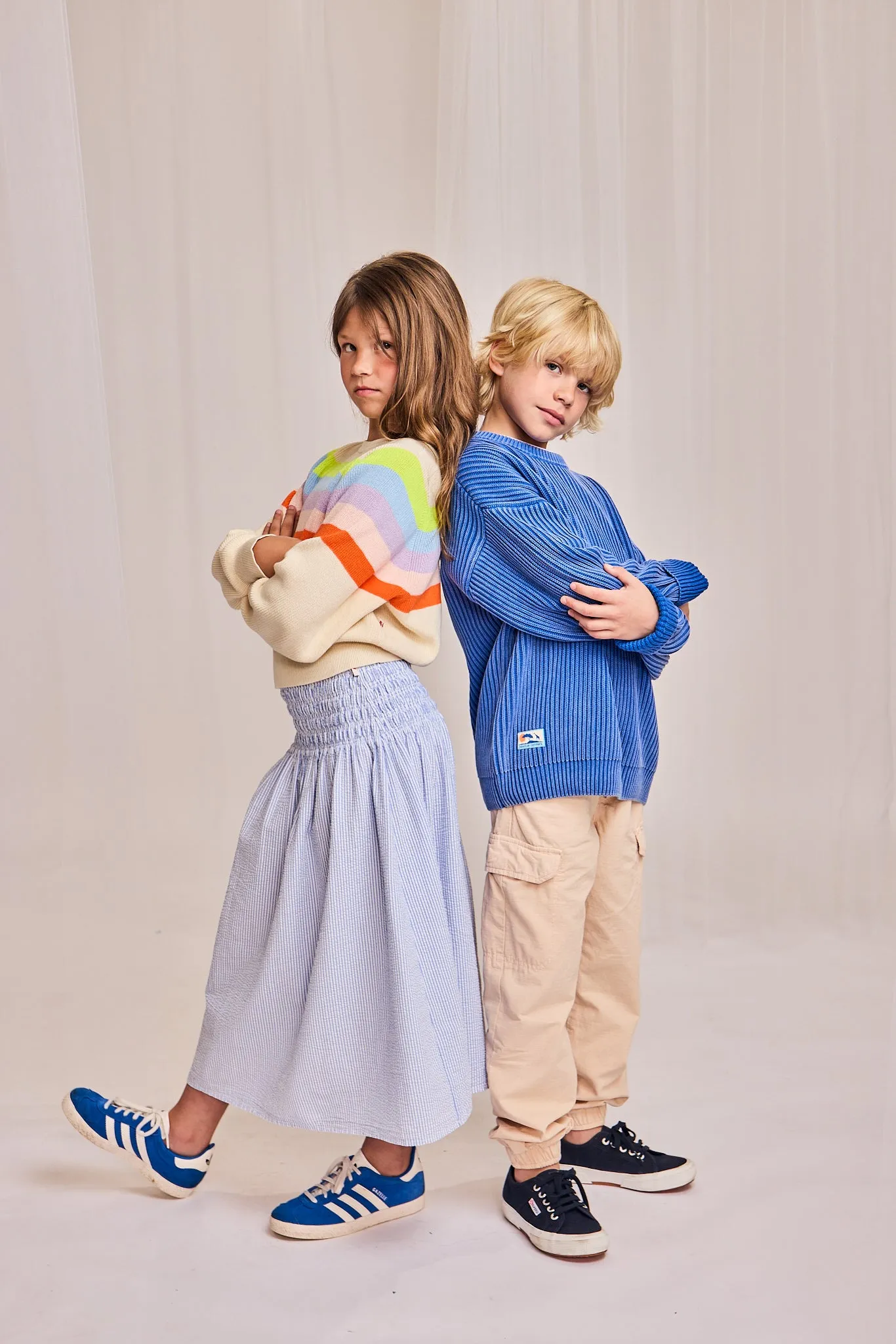 yaro C-Ausschnitt fein 000707 - hellblau Ao76 Kleidung Jungen Mädchen