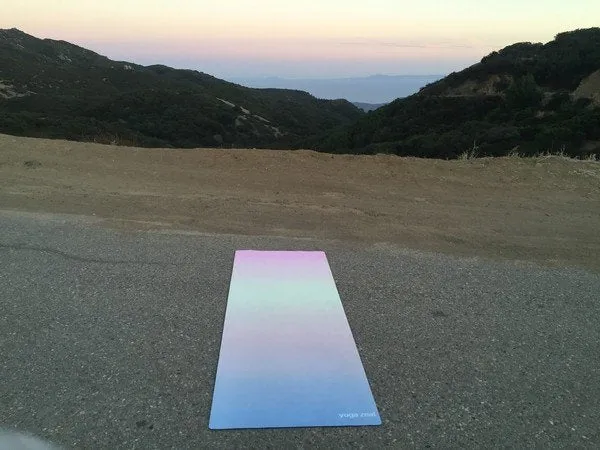 Yoga Zeal Sonnenuntergang Yogamatte
