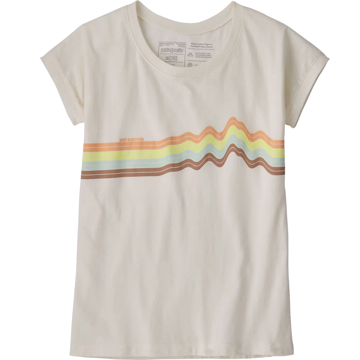 Jugendliches Grafik-T-Shirt aus zertifizierter regenerativer Bio-Baumwolle von Patagonia