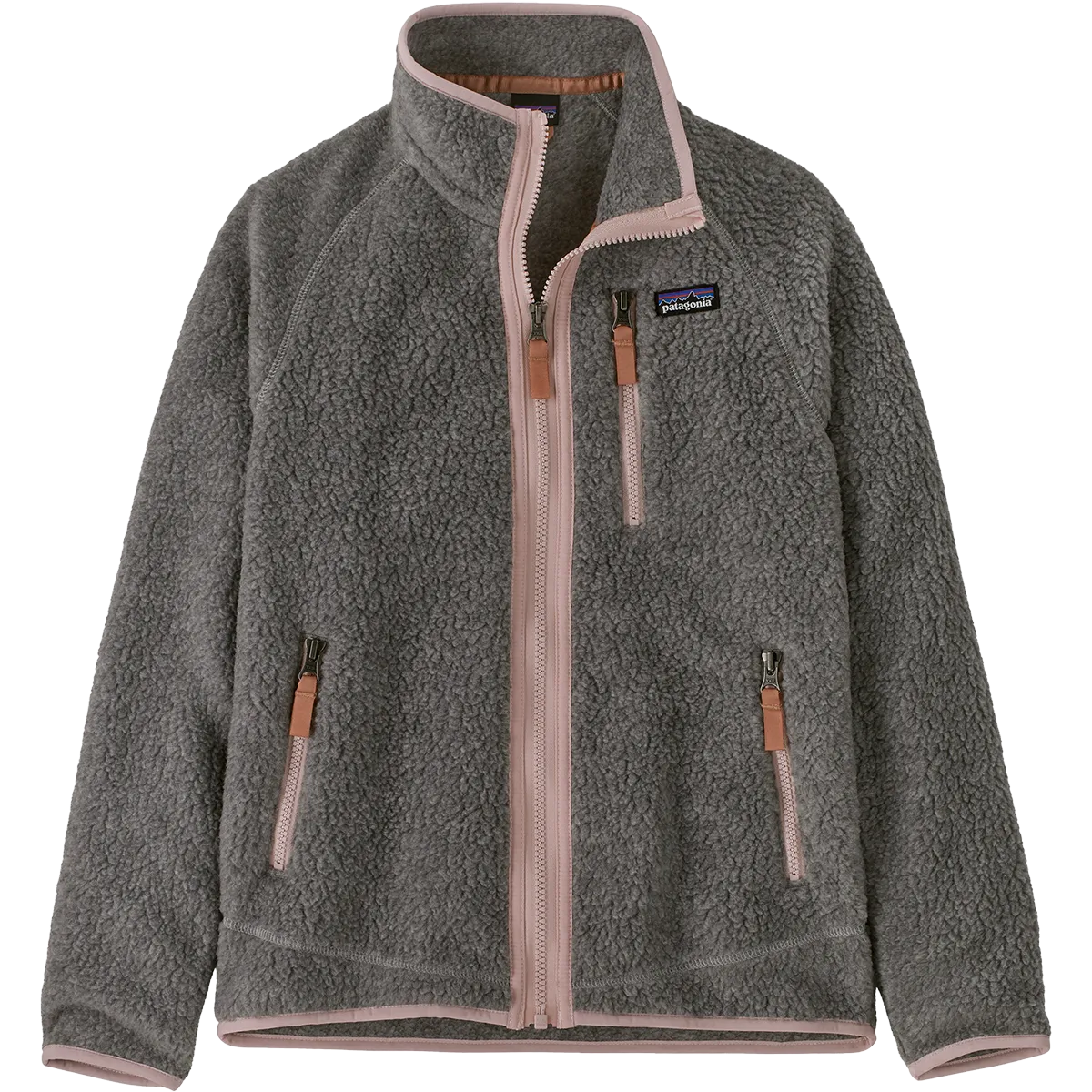 Jugendliche Retro-Pile-Jacke Patagonia Kleidung
