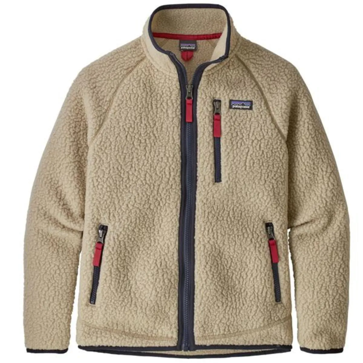 Jugendliche Retro-Pile-Jacke Patagonia Kleidung