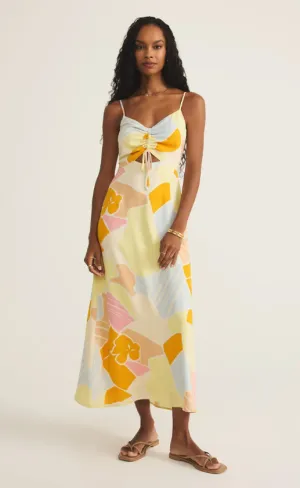 Z Supply Aura Riviera Floral Maxi Dress