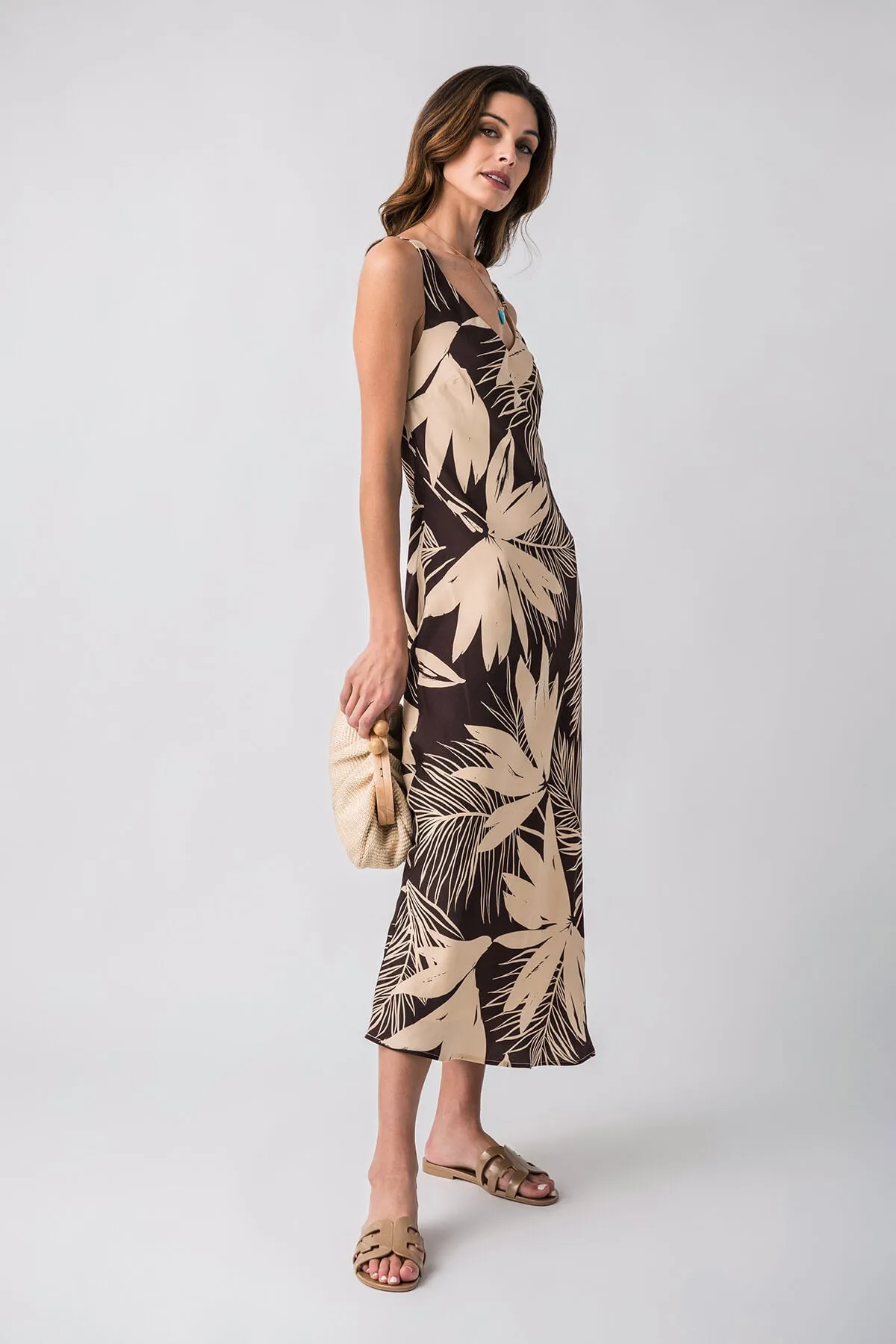 Z Supply Hana Palmera Maxikleid