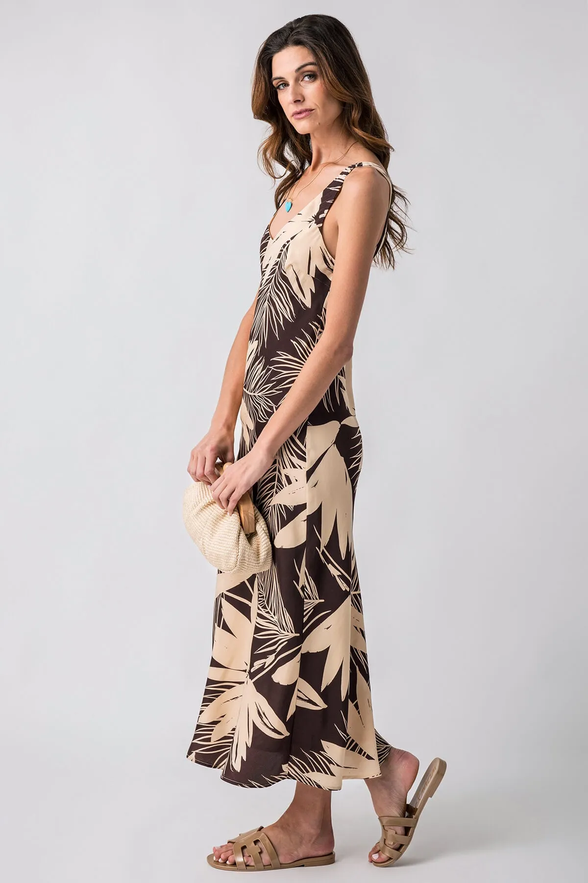Z Supply Hana Palmera Maxikleid