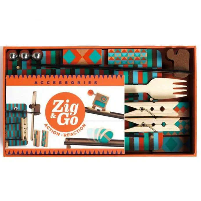 Zig & Go Gabel Aktions- und Reaktions-Set