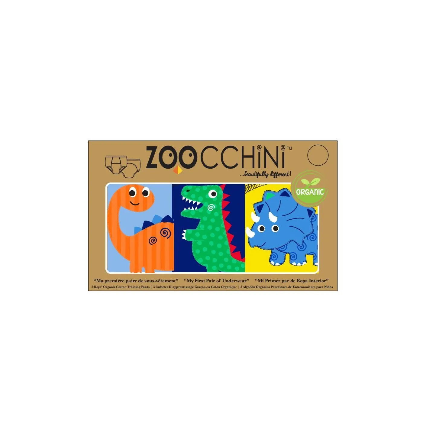 Zoocchini - ORGANISCHES TÖPFCHENTRAINING-SET | JURASSIC PALS