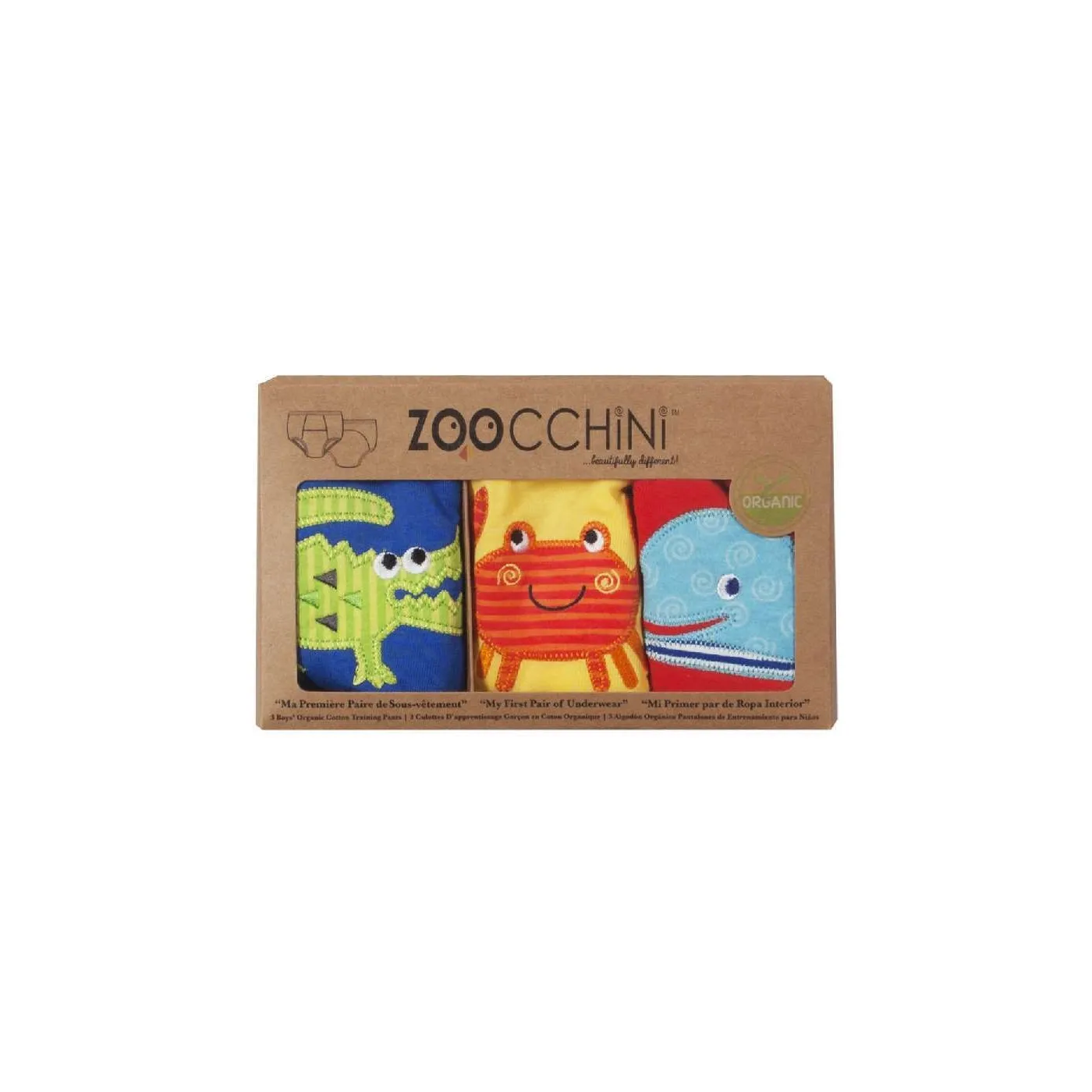 Zoocchini - ORGANISCHES TÖPFCHENTRAINING-SET | OZEAN-FREUNDE